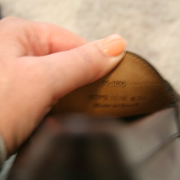 Johnson & Murphy Men's Slip On Penny Loafers, Size 11, Burgundy - Picture 2 of 5